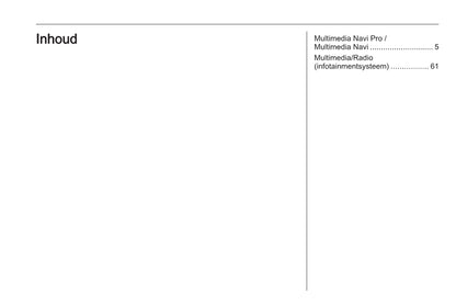 Opel Mokka / Mokka-e Infotainment Handleiding 2020 - 2023