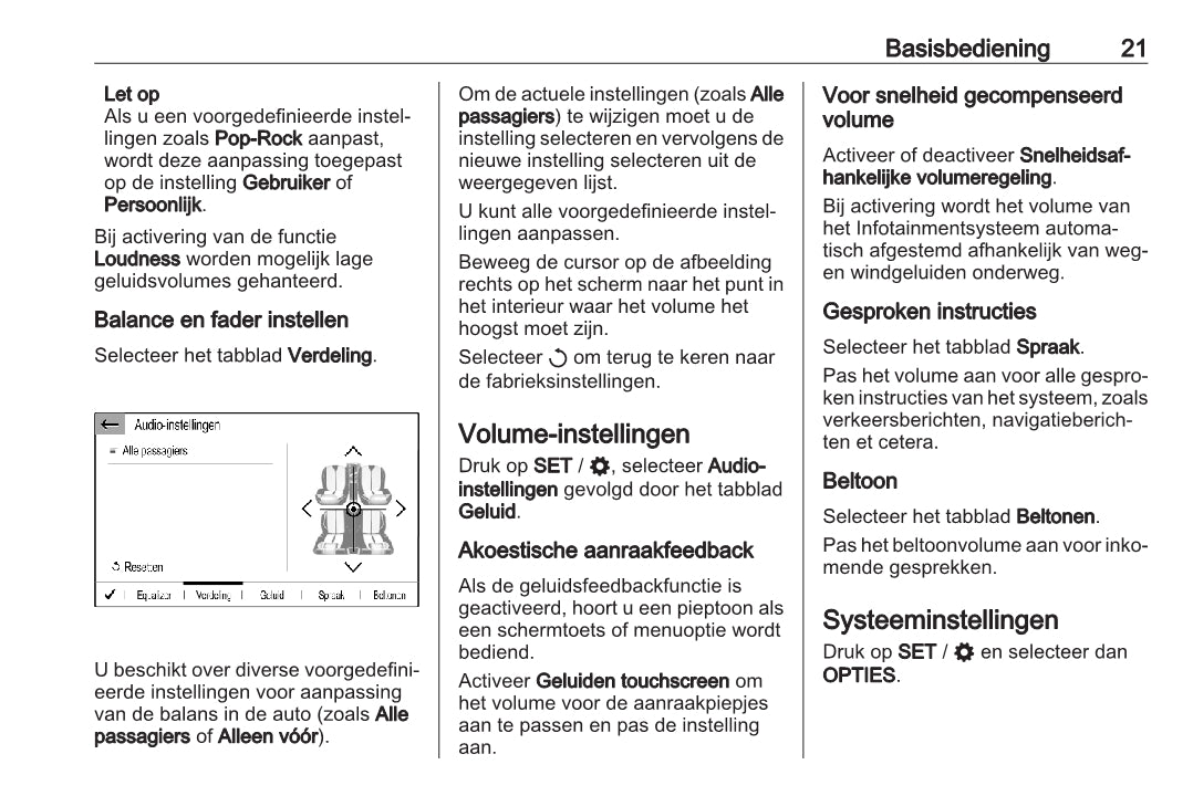 Opel Mokka / Mokka-e Infotainment Handleiding 2020 - 2023