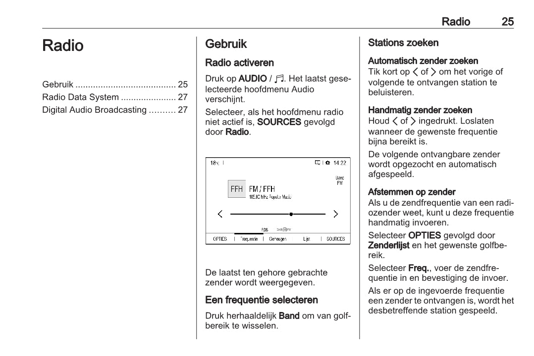 Opel Mokka / Mokka-e Infotainment Handleiding 2020 - 2023