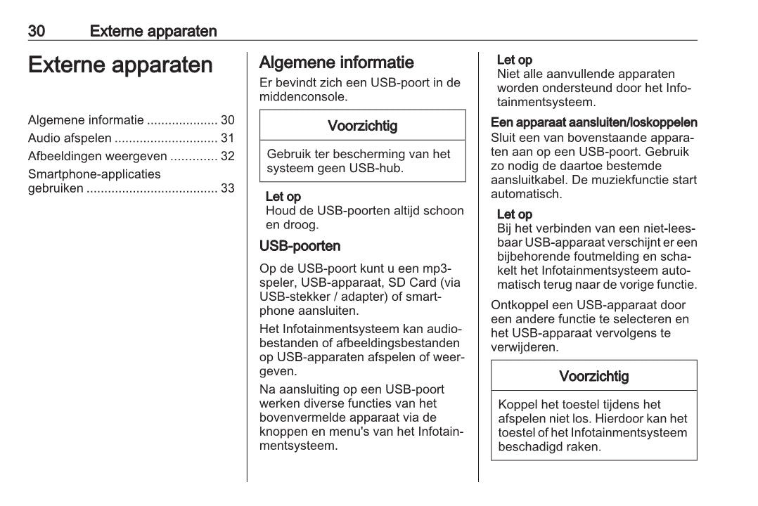 Opel Mokka / Mokka-e Infotainment Handleiding 2020 - 2023