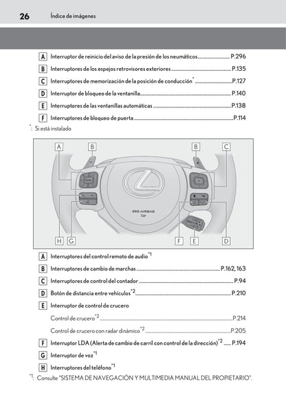 2018-2019 Lexus RC Manuel du propriétaire | Espagnol