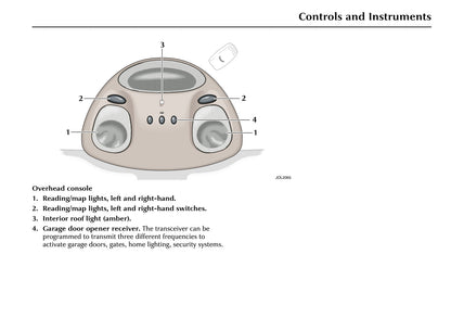 2002-2003 Jaguar XK Owner's Manual | English