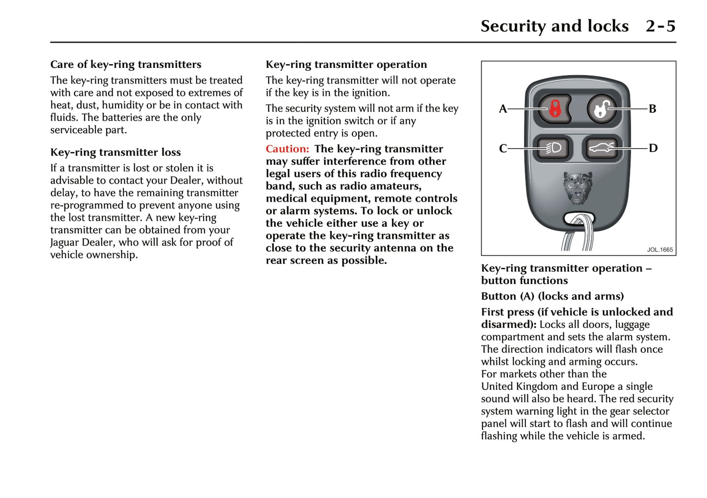 2002-2003 Jaguar XK Owner's Manual | English