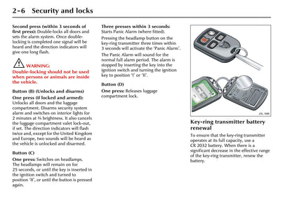 2002-2003 Jaguar XK Owner's Manual | English