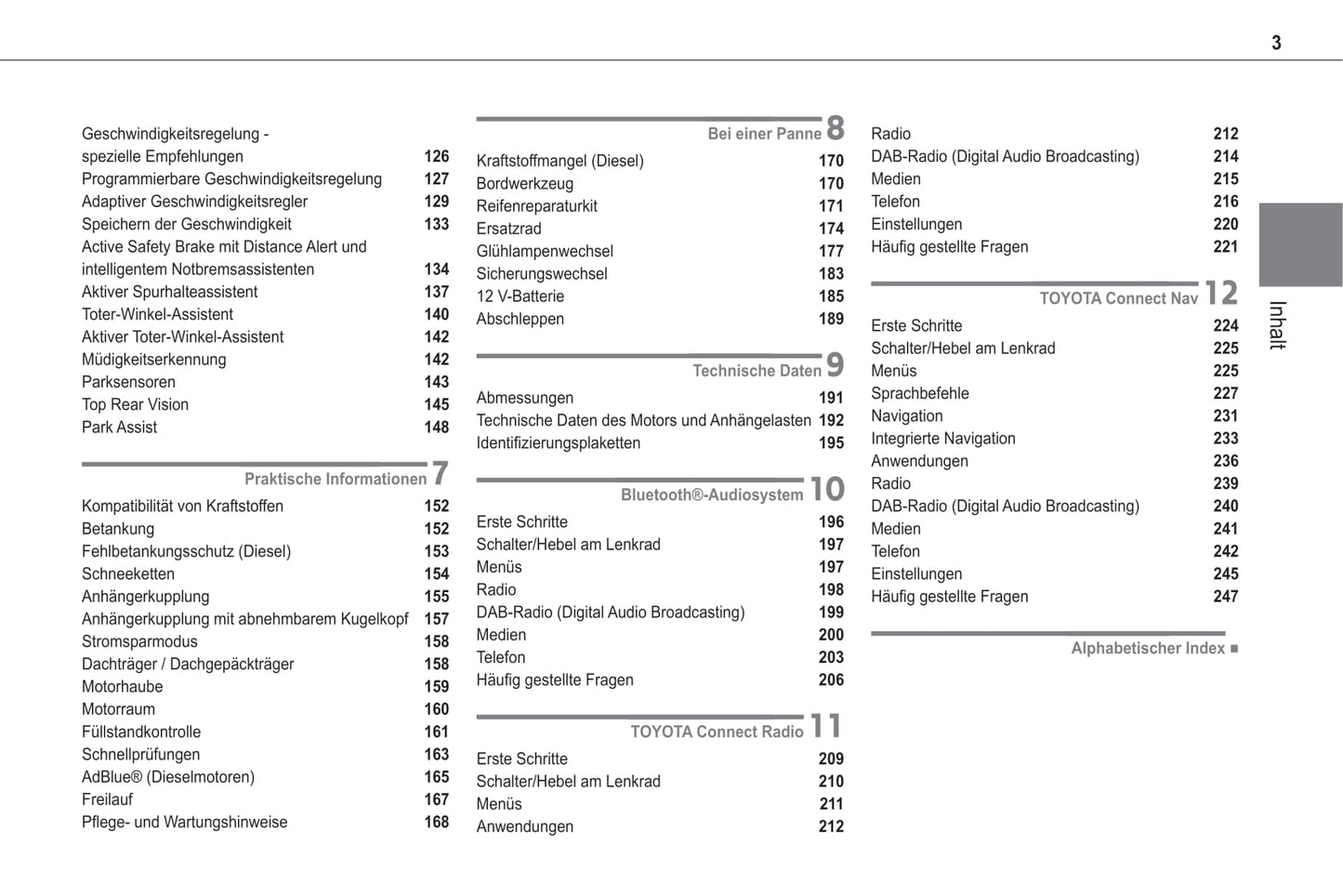 2020-2021 Toyota Proace City Verso Owner's Manual | German