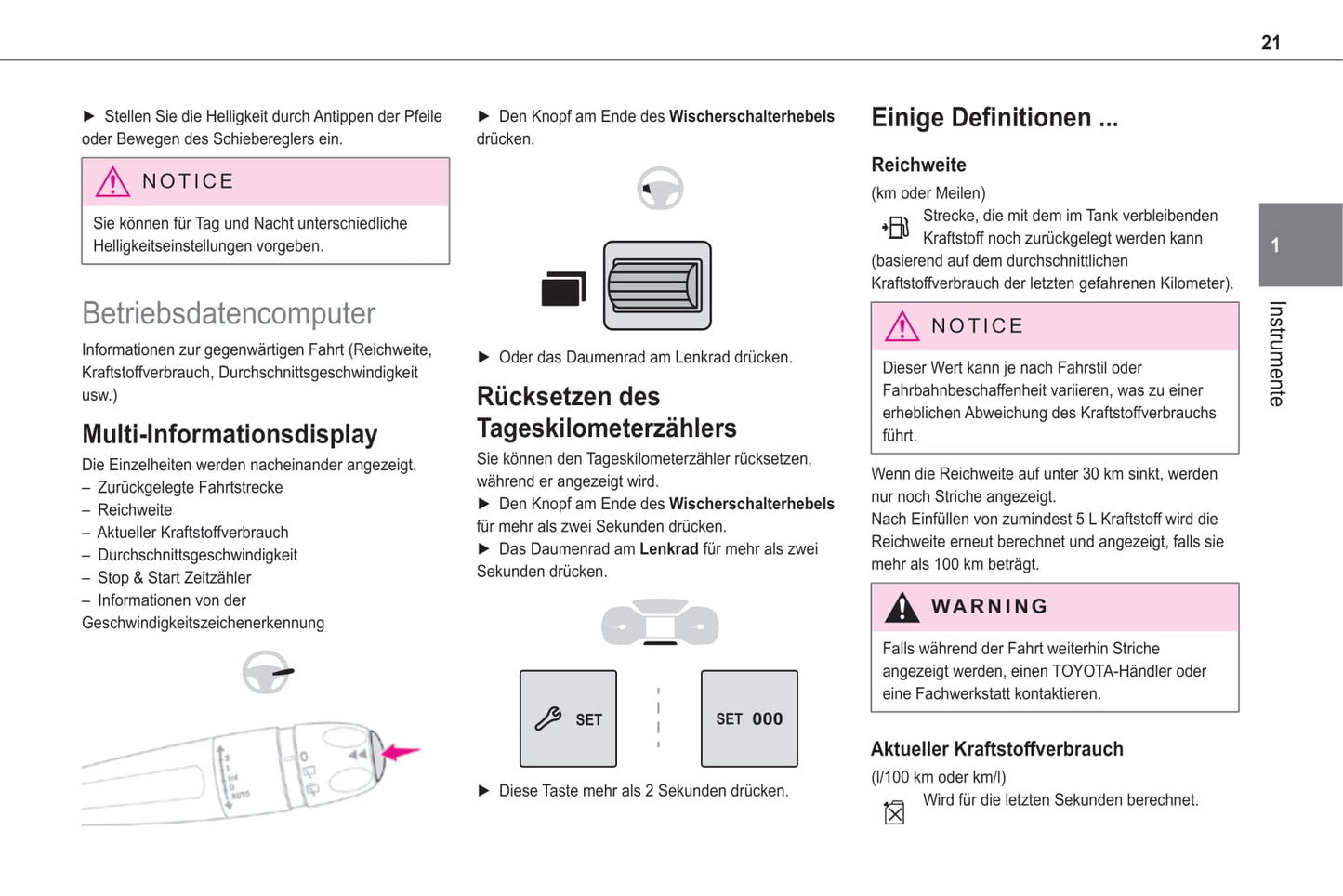 2020-2021 Toyota Proace City Verso Owner's Manual | German