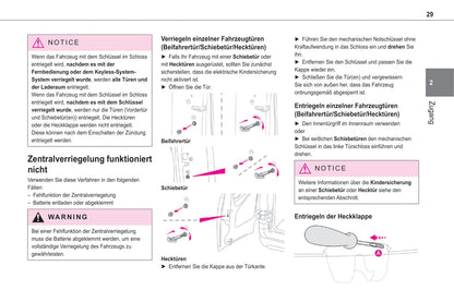 2020-2021 Toyota Proace City Verso Owner's Manual | German