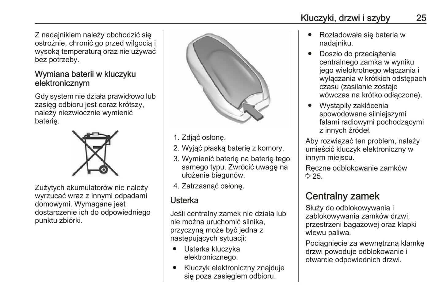 2020-2021 Opel Zafira Life Bedienungsanleitung | Polnisch