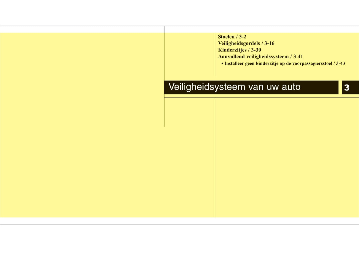 2015-2016 Kia Venga Owner's Manual | Dutch