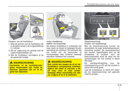 2015-2016 Kia Venga Owner's Manual | Dutch