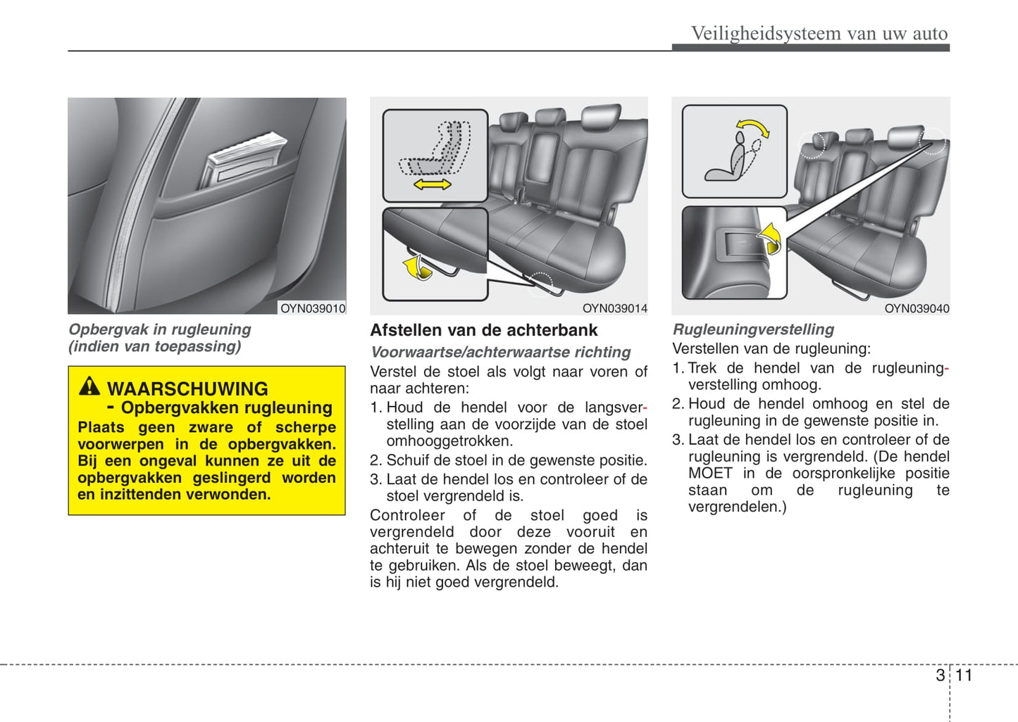 2015-2016 Kia Venga Owner's Manual | Dutch