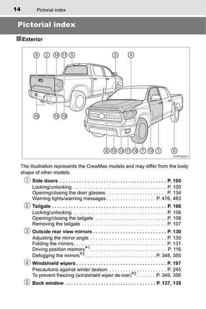 2017 Toyota Tundra Owner's Manual | English