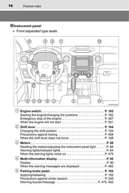 2017 Toyota Tundra Owner's Manual | English