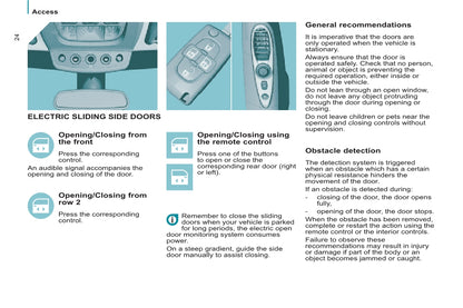 2013-2014 Citroën C8 Gebruikershandleiding | Engels