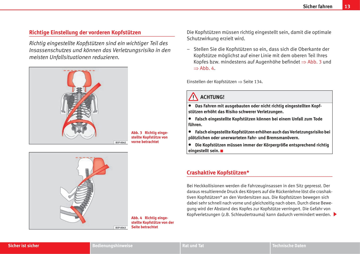 2008-2009 Seat Altea Owner's Manual | German