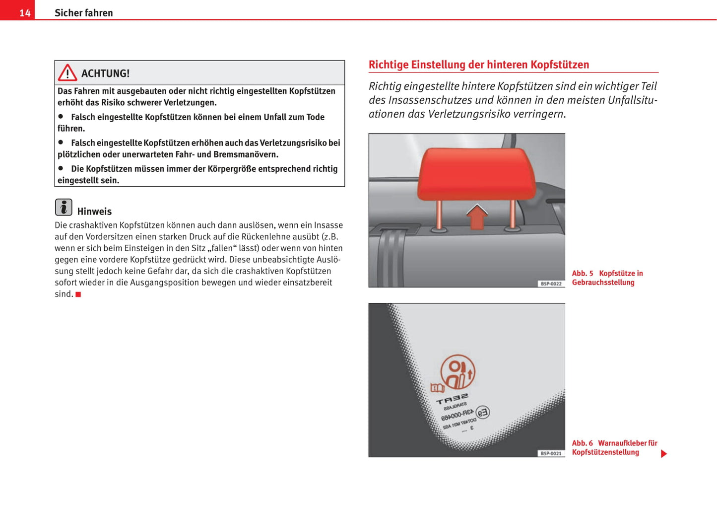 2008-2009 Seat Altea Owner's Manual | German