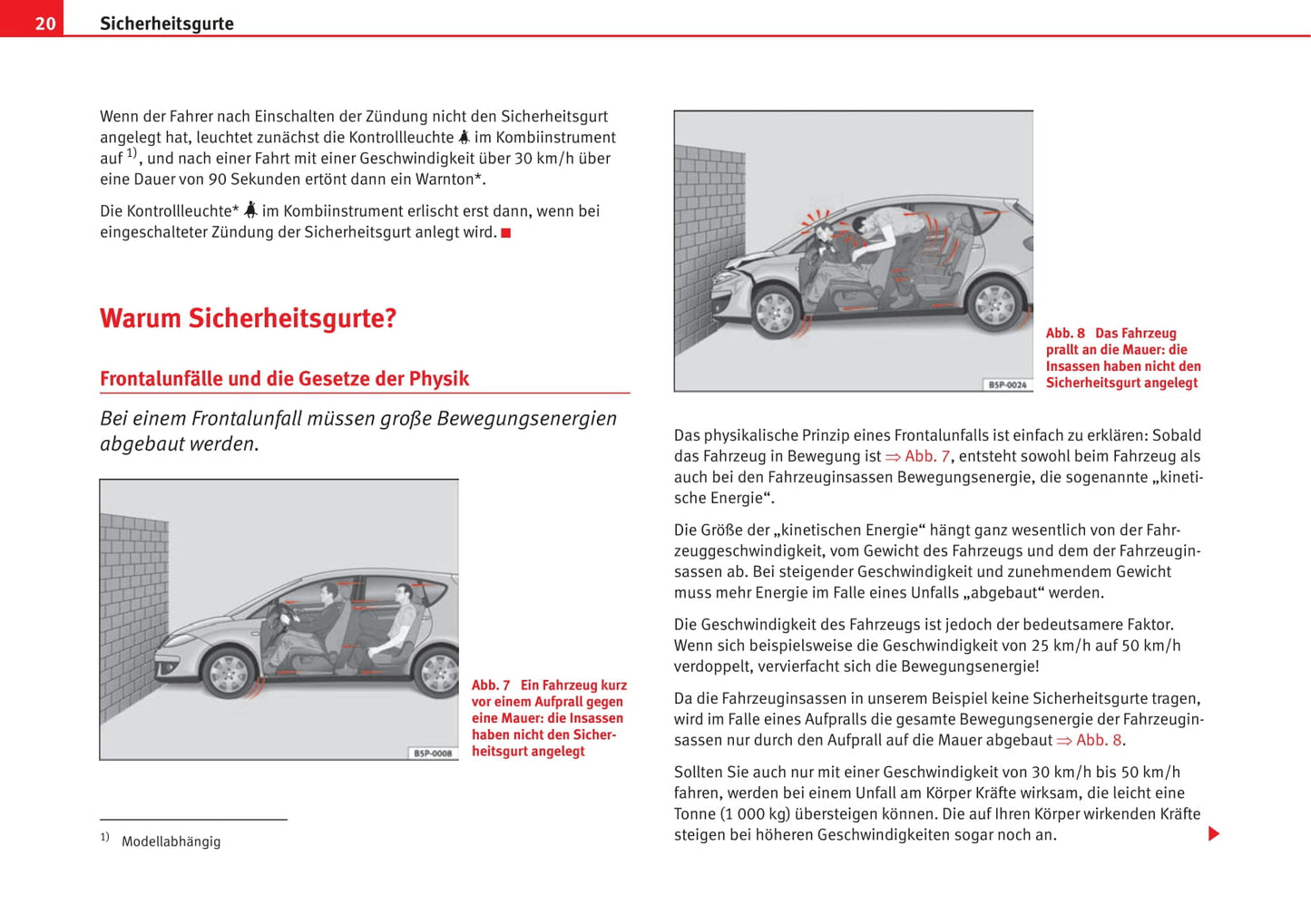 2008-2009 Seat Altea Owner's Manual | German