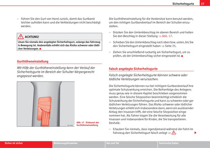 2008-2009 Seat Altea Owner's Manual | German