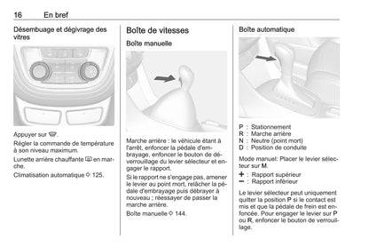 2016 Opel Mokka Gebruikershandleiding | Frans