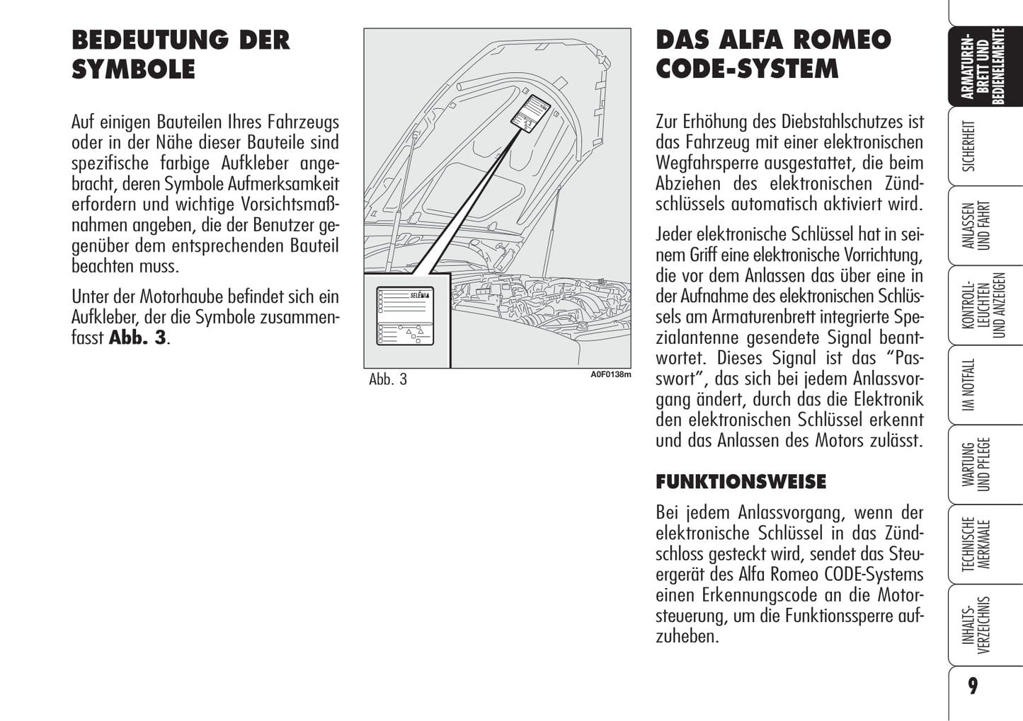 2005-2008 Alfa Romeo Brera Manuel du propriétaire | Allemand