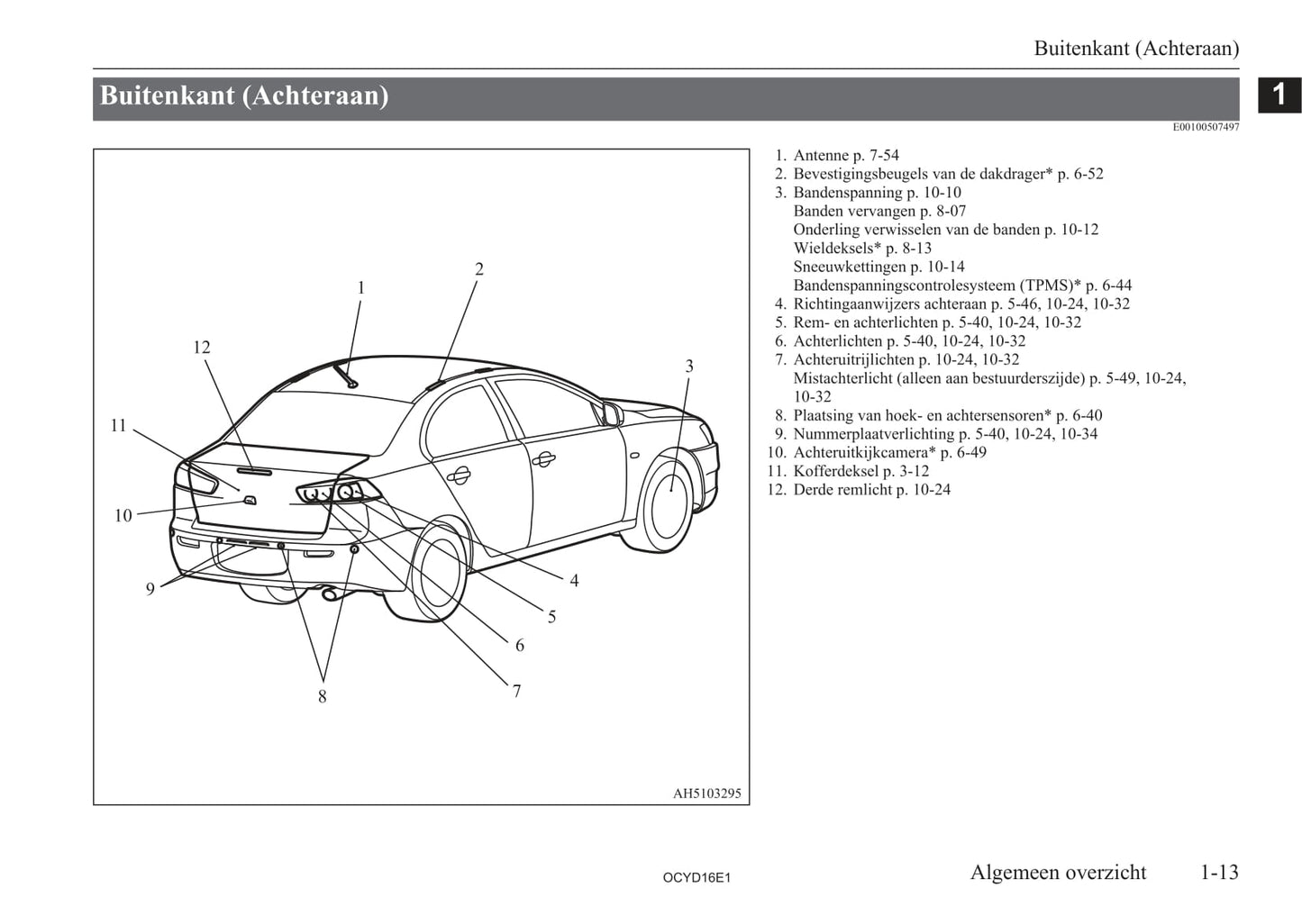 2015-2017 Mitsubishi Lancer Bedienungsanleitung | Niederländisch