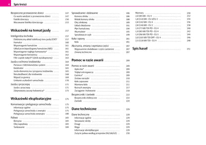 2007-2008 Skoda Superb Owner's Manual | Polish