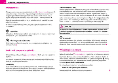 2007-2008 Skoda Superb Owner's Manual | Polish