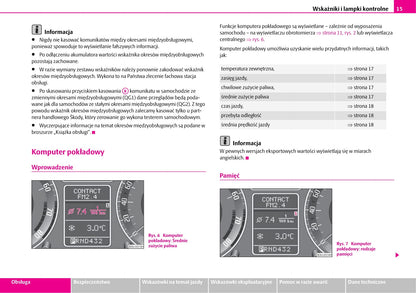 2007-2008 Skoda Superb Owner's Manual | Polish