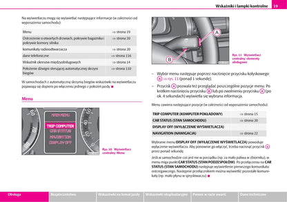 2007-2008 Skoda Superb Owner's Manual | Polish