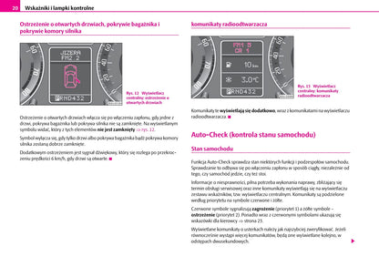 2007-2008 Skoda Superb Owner's Manual | Polish