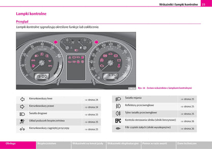 2007-2008 Skoda Superb Owner's Manual | Polish