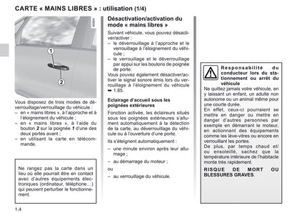 2020-2021 Renault Espace Owner's Manual | French