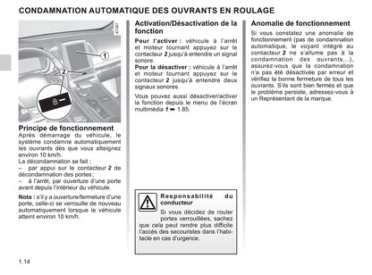 2020-2021 Renault Espace Owner's Manual | French