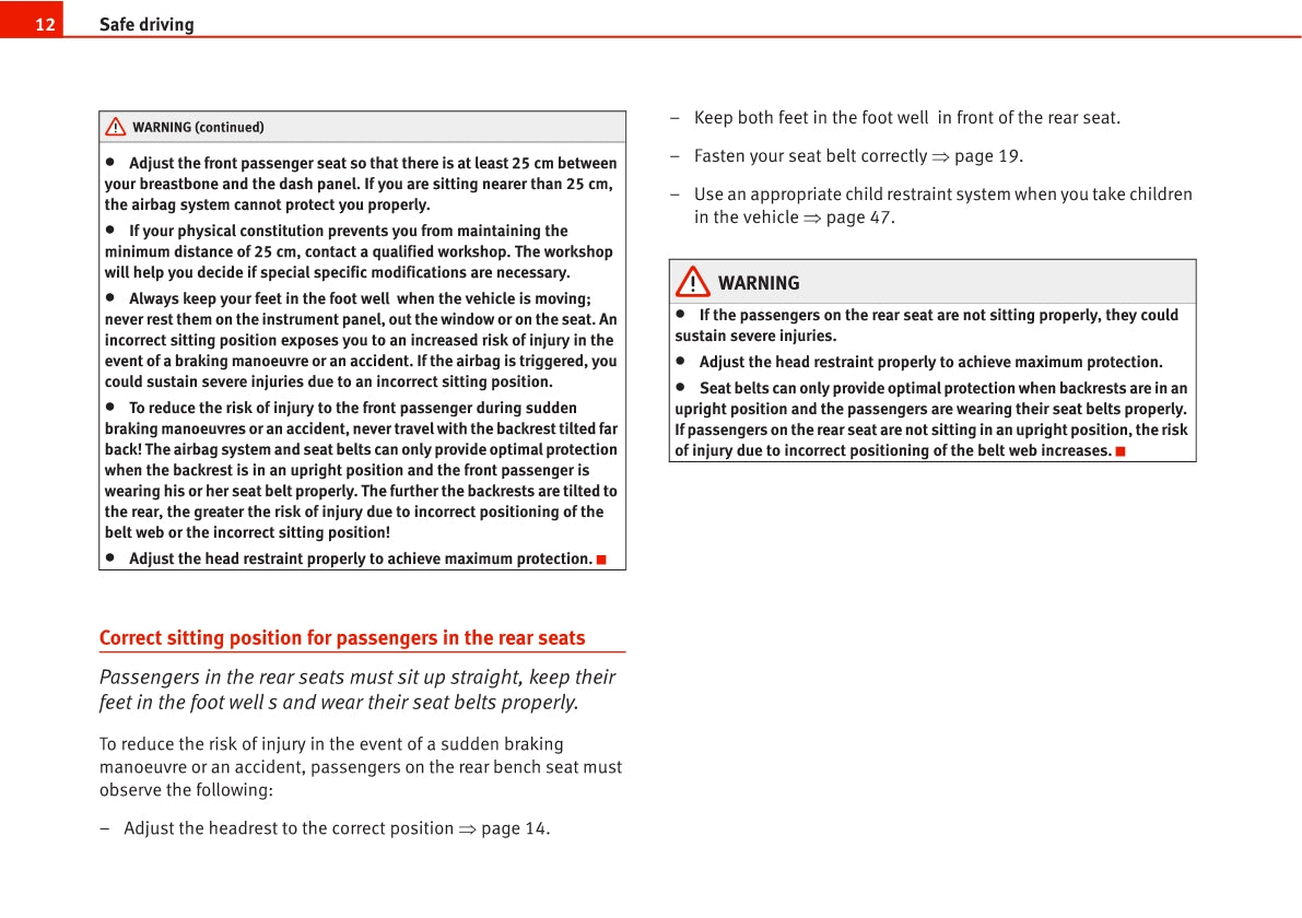 2005-2006 Seat Leon Owner's Manual | English