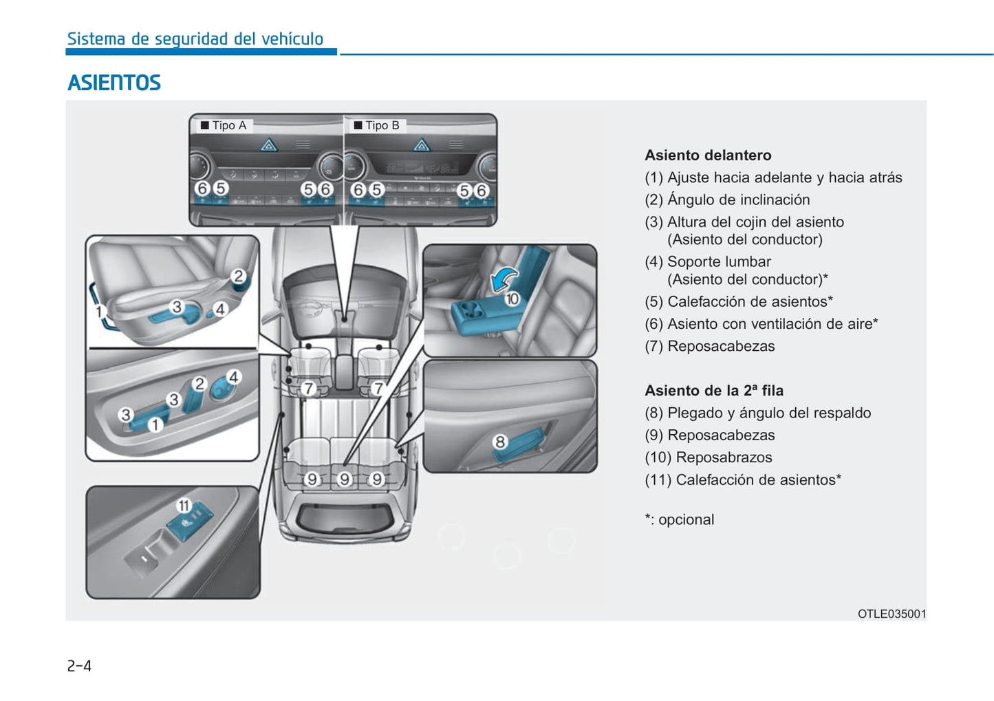 2018-2019 Hyundai Tucson Gebruikershandleiding | Spaans