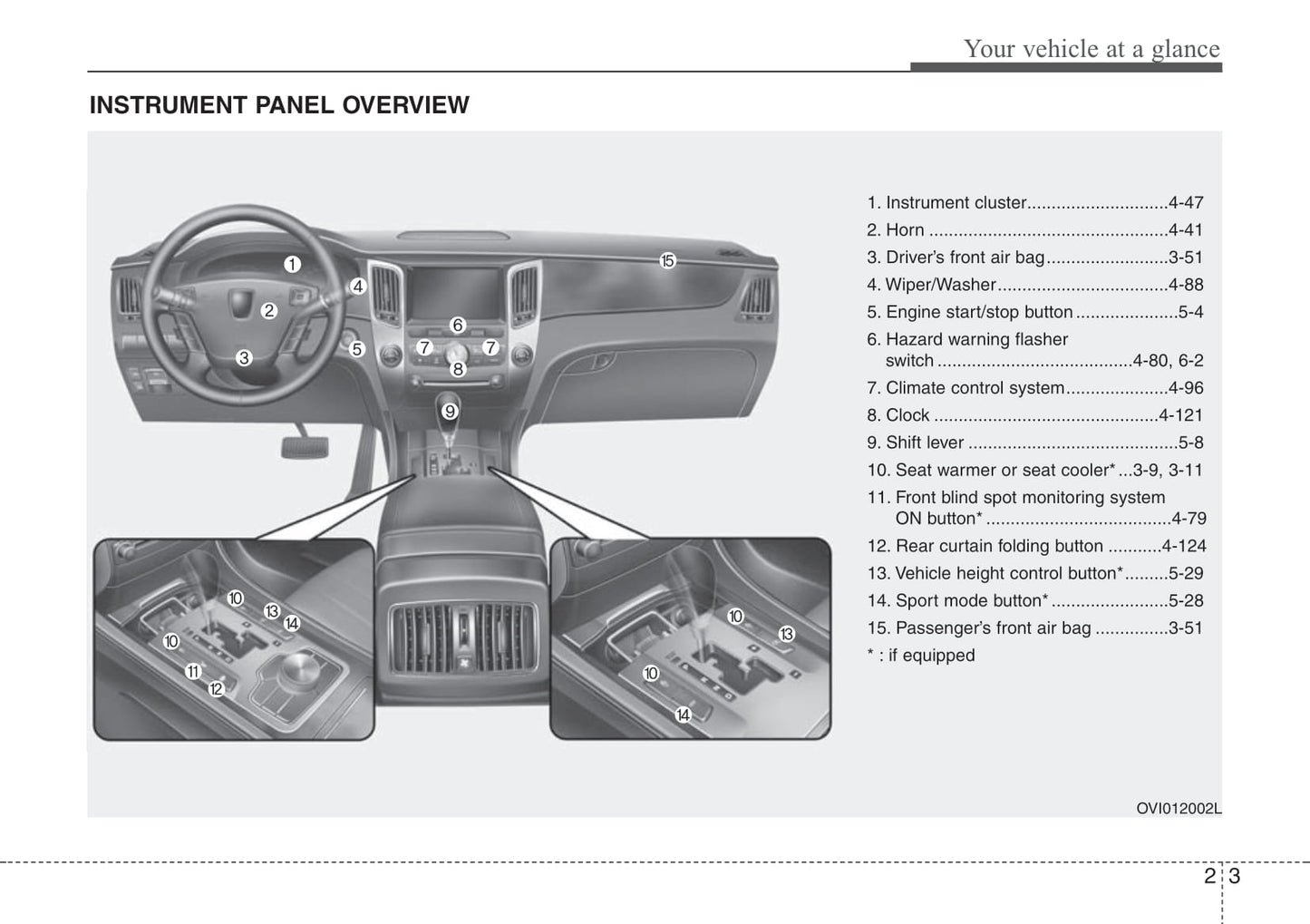 2012-2013 Hyundai Equus Gebruikershandleiding | Engels