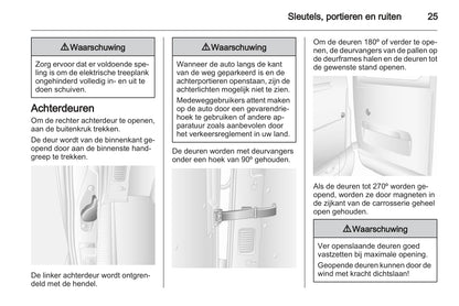 2012 Opel Movano Gebruikershandleiding | Nederlands