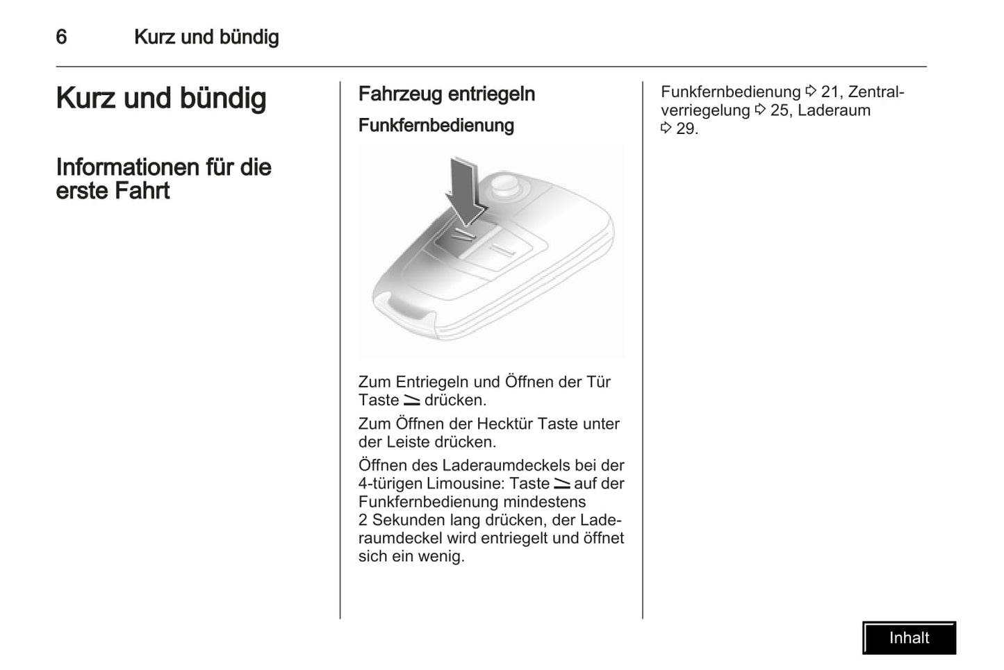 2009-2010 Opel Astra Owner's Manual | German