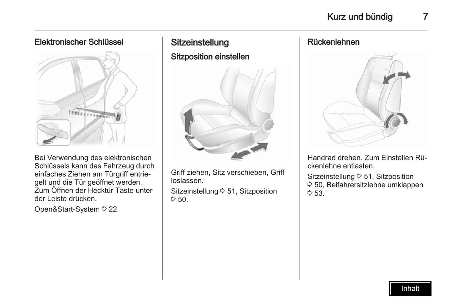 2009-2010 Opel Astra Owner's Manual | German