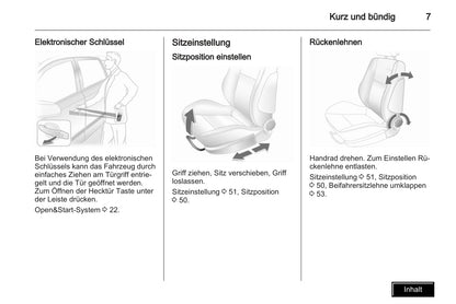 2009-2010 Opel Astra Owner's Manual | German