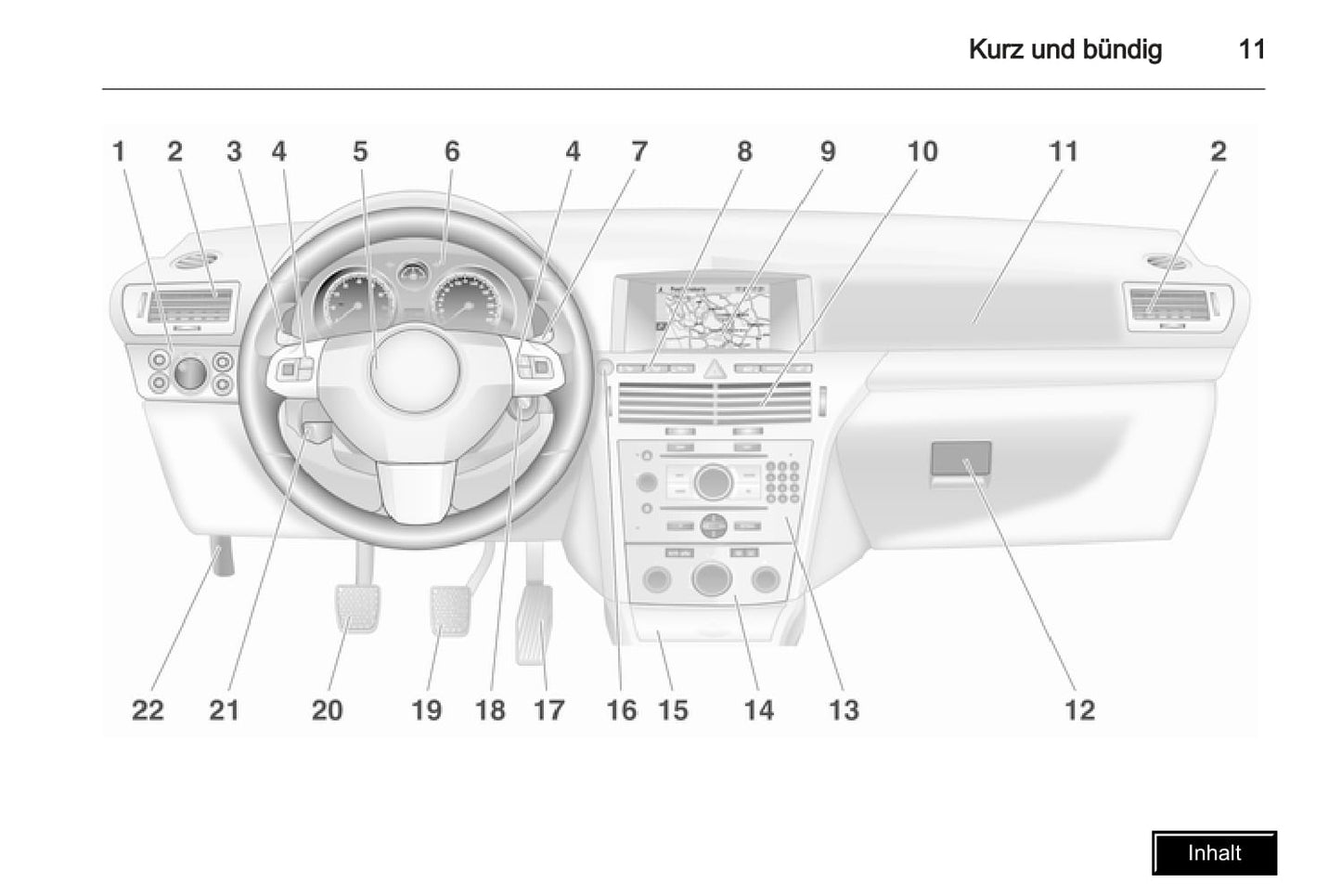 2009-2010 Opel Astra Owner's Manual | German