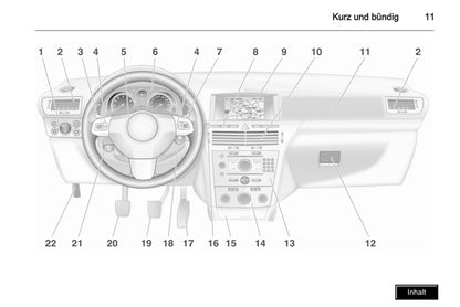 2009-2010 Opel Astra Owner's Manual | German