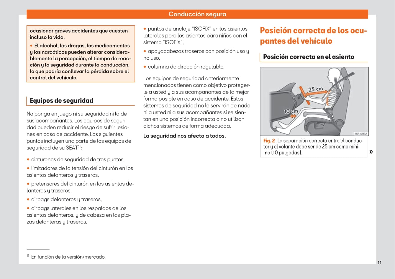 2019-2023 Seat Mii Manuel du propriétaire | Espagnol