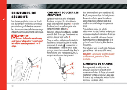 2008 Alfa Romeo 8C Competizione Owner's Manual | French