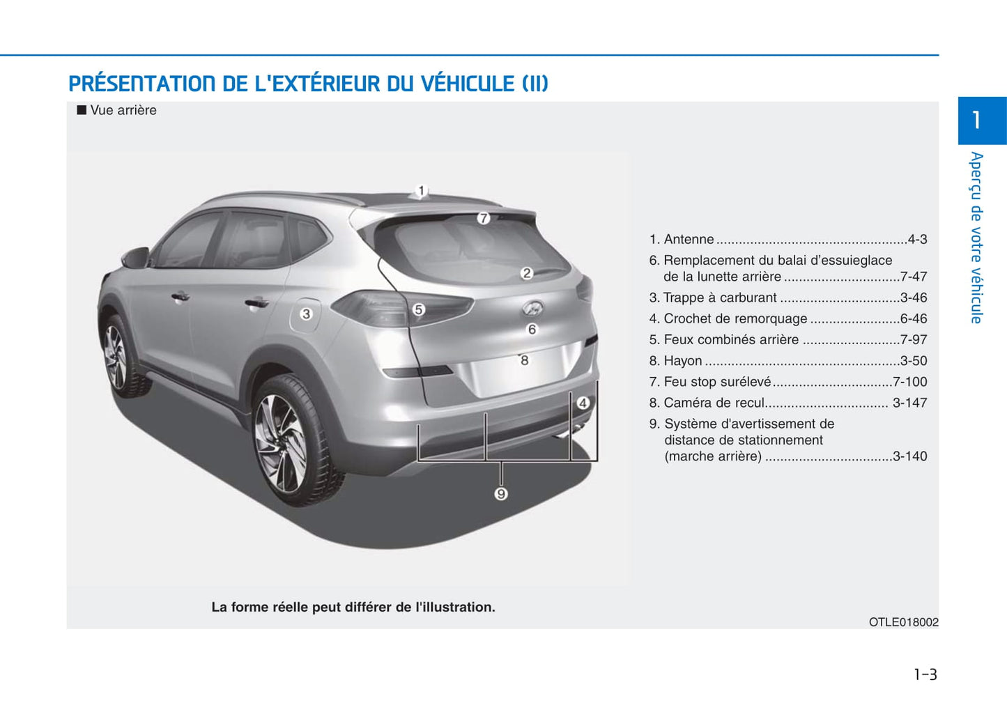 2018-2019 Hyundai Tucson Gebruikershandleiding | Frans