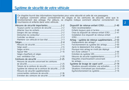 2018-2019 Hyundai Tucson Gebruikershandleiding | Frans