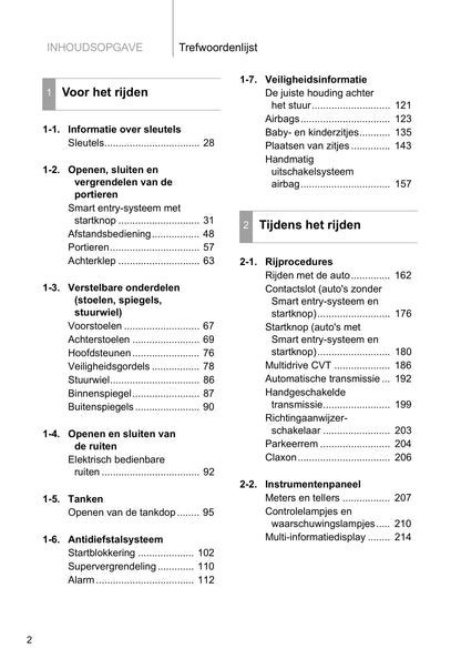 2011-2012 Toyota Verso Gebruikershandleiding | Nederlands