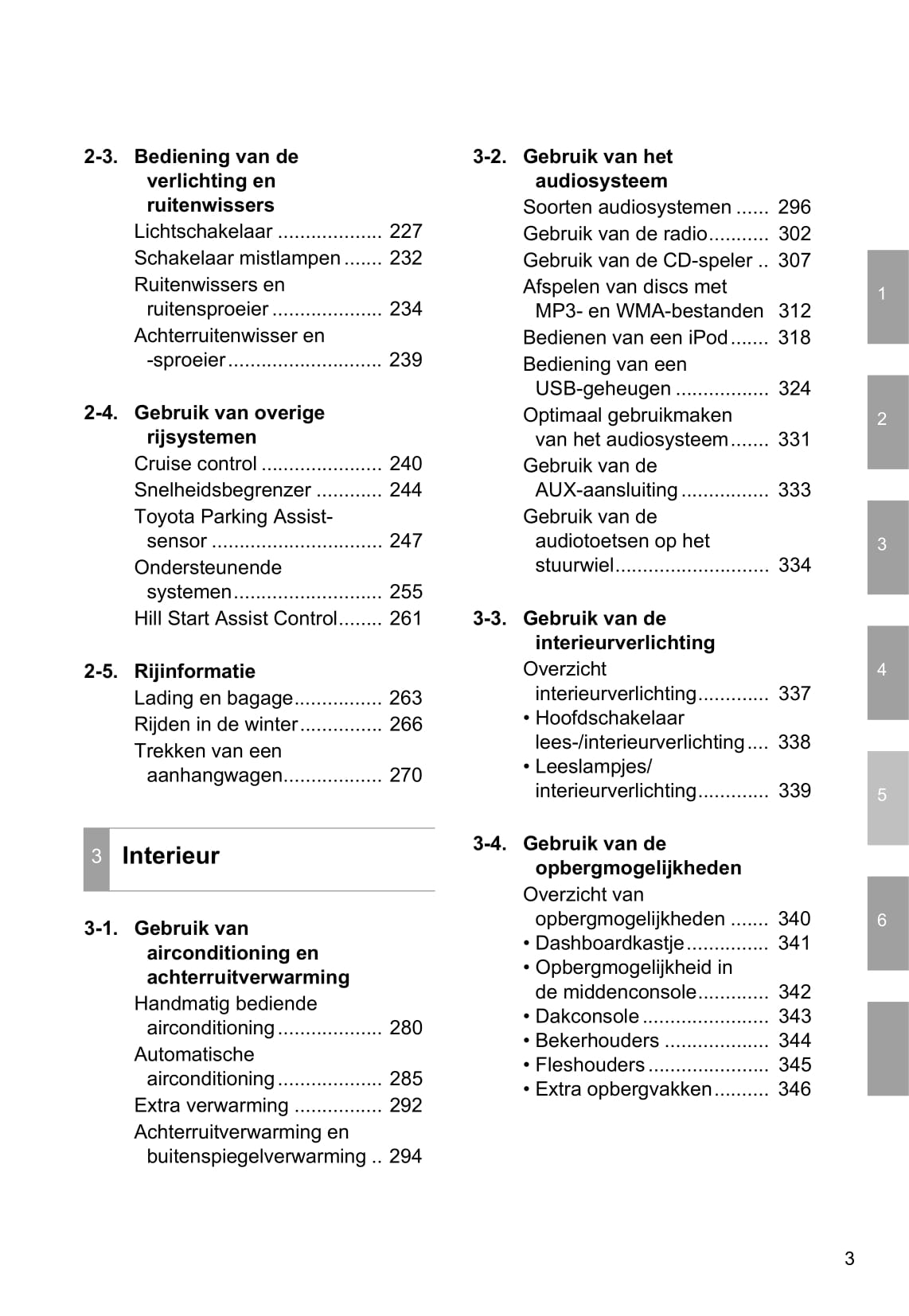 2011-2012 Toyota Verso Gebruikershandleiding | Nederlands