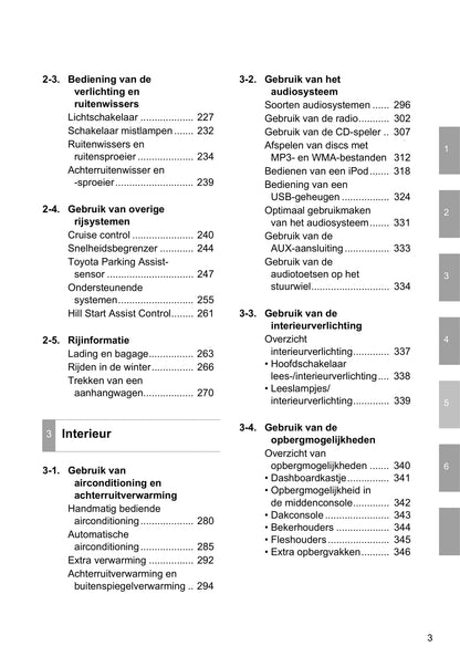 2011-2012 Toyota Verso Gebruikershandleiding | Nederlands