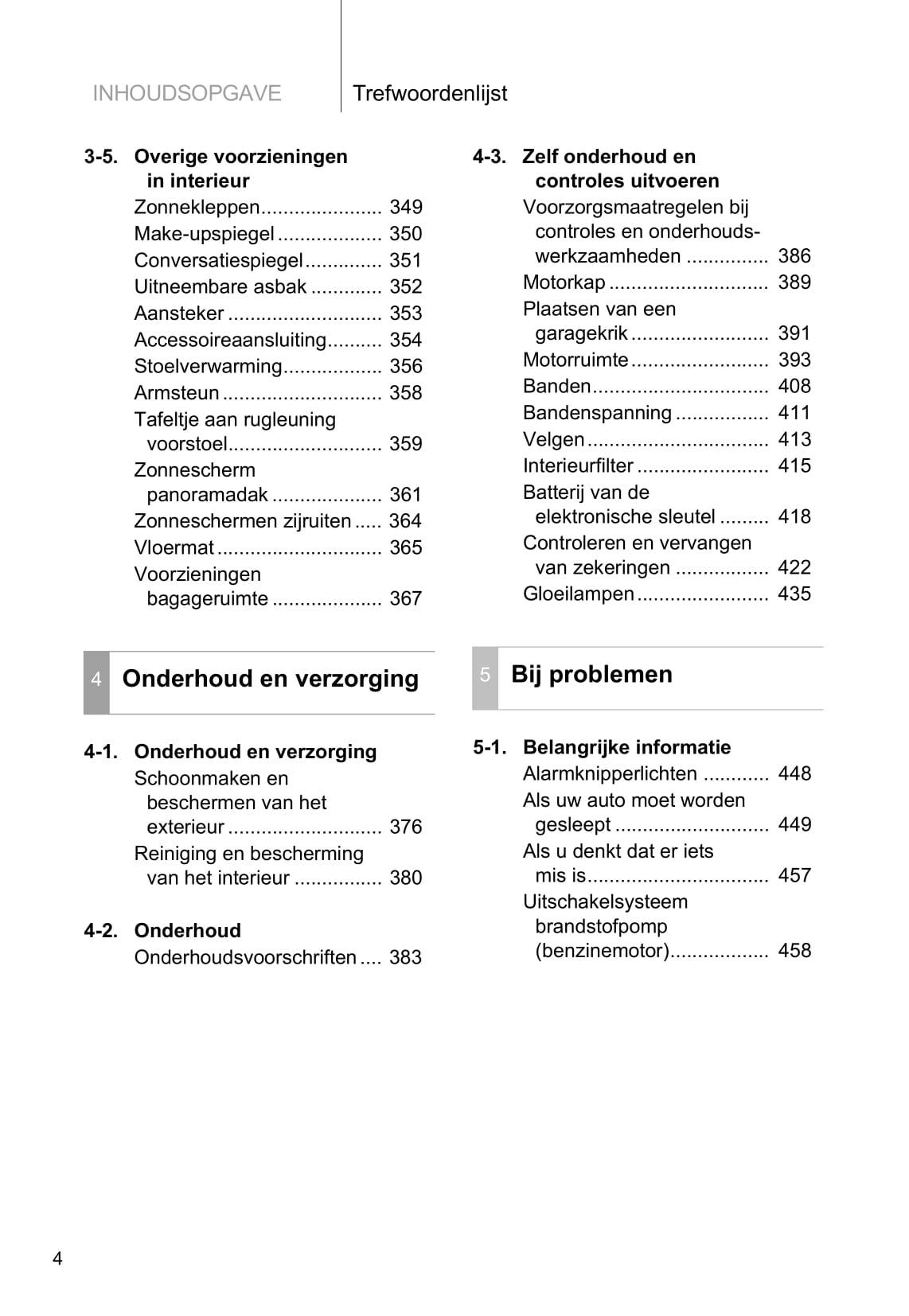 2011-2012 Toyota Verso Gebruikershandleiding | Nederlands